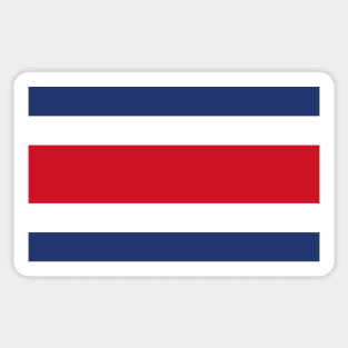 Flag of Costa Rica Sticker